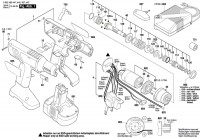 Bosch 0 602 490 442 EXACT 12 Cordless Screw Driver Spare Parts